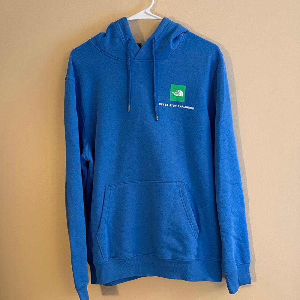 The North Face Men's Blue Pullover Hoodie